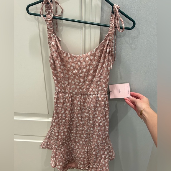 Hello Molly Pink Brenda Dot Mini Dress Size SMALL - Picture 4 of 4